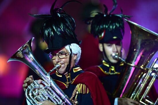 Opening of Spasskaya Tower International Military Music Festival