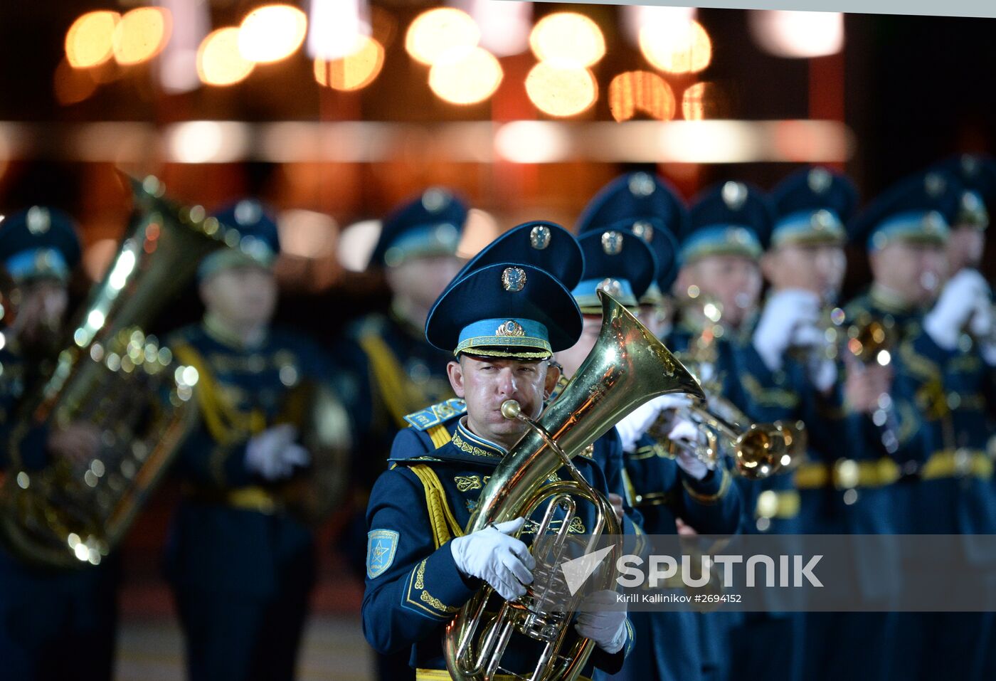 Opening of Spasskaya Tower International Military Music Festival