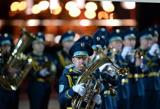 Opening of Spasskaya Tower International Military Music Festival