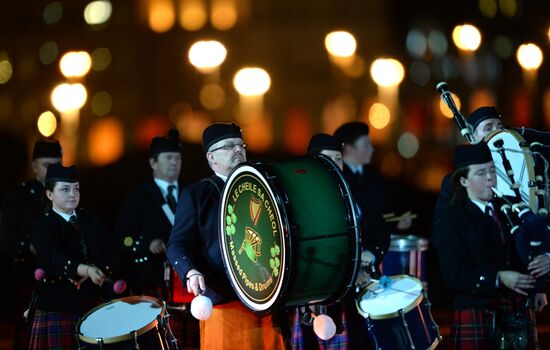 Opening of Spasskaya Tower International Military Music Festival