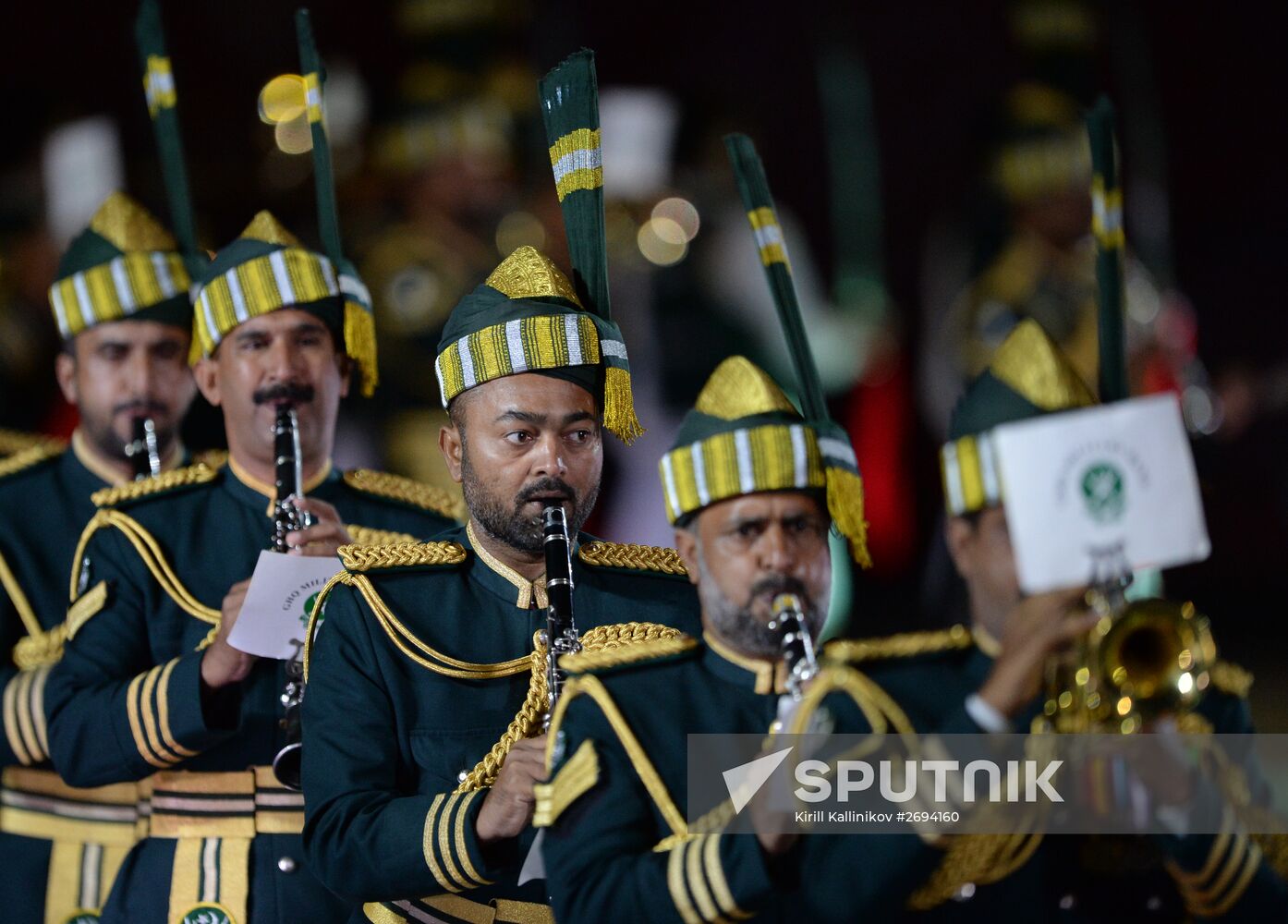 Opening of Spasskaya Tower International Military Music Festival