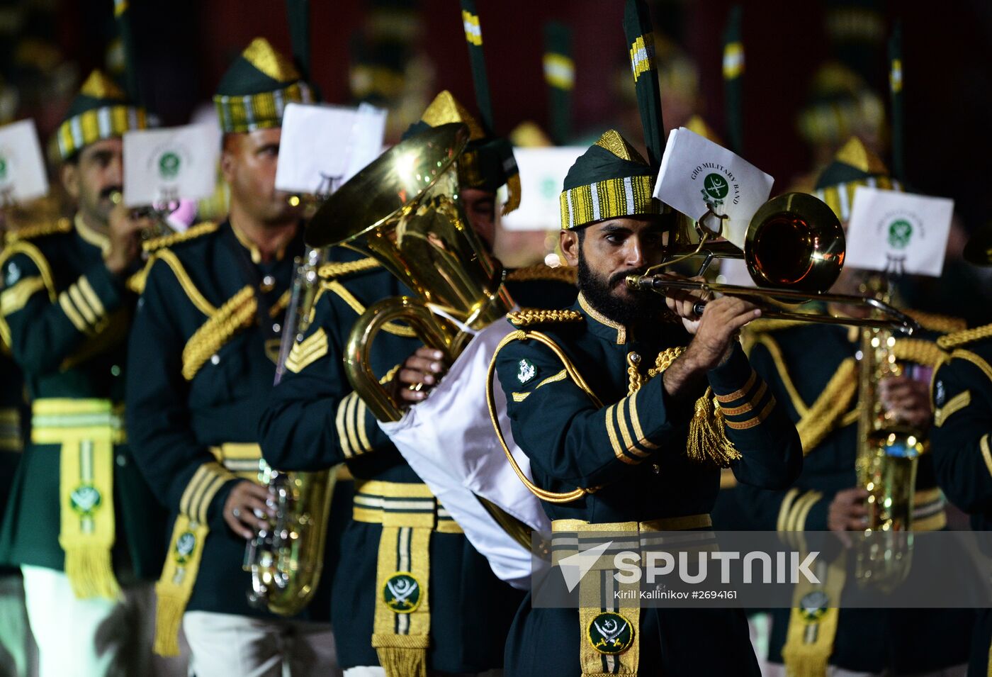 Opening of Spasskaya Tower International Military Music Festival