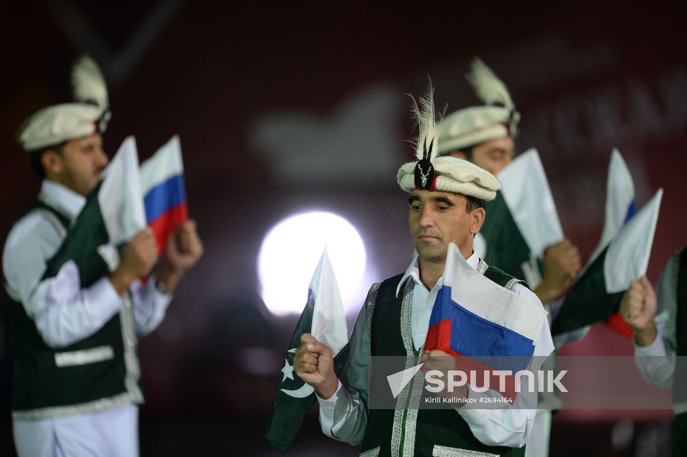 Opening of Spasskaya Tower International Military Music Festival