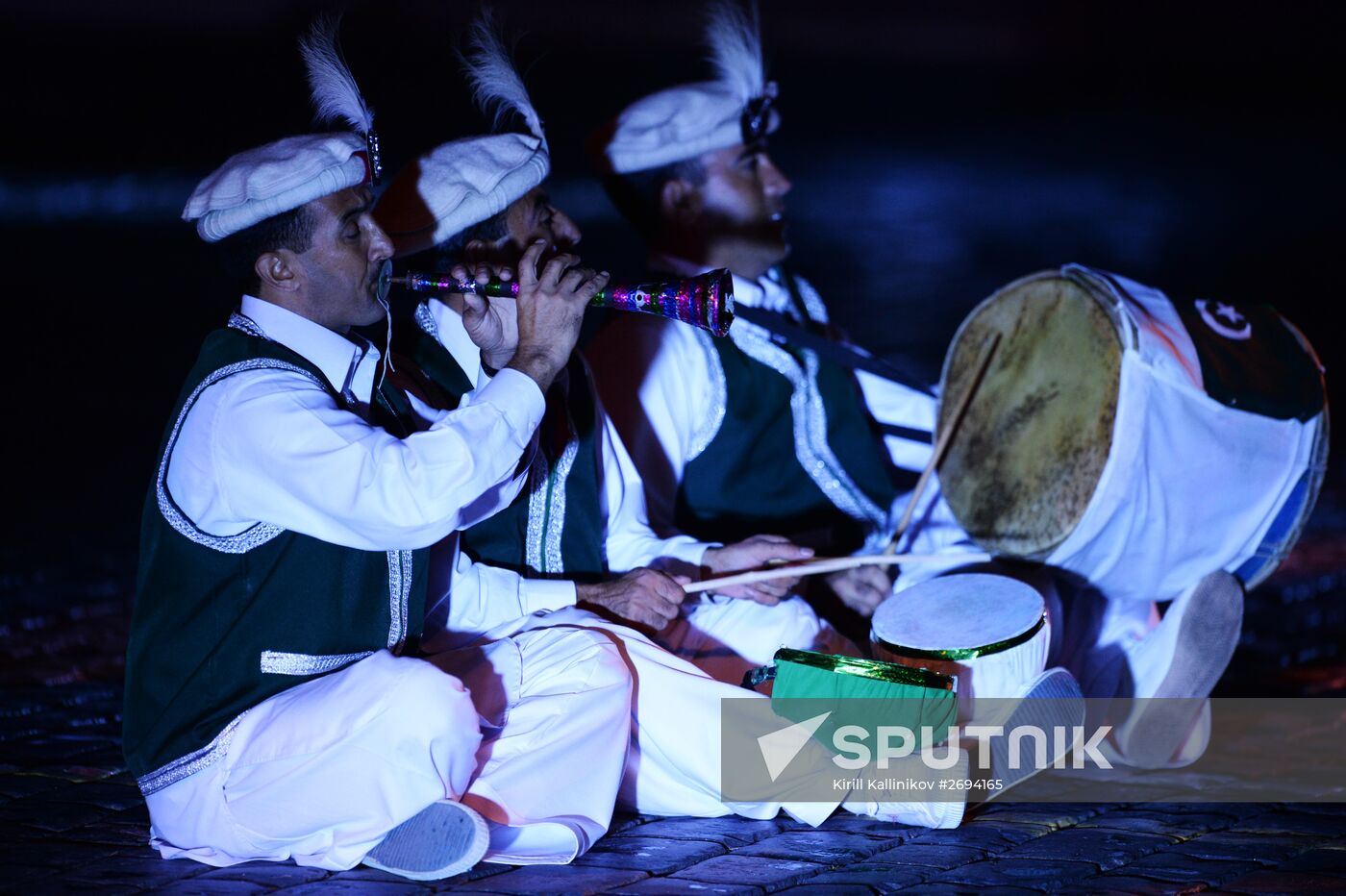 Opening of Spasskaya Tower International Military Music Festival