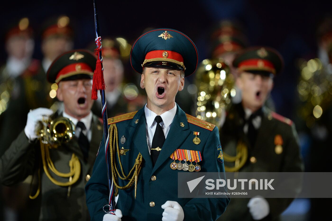 Opening of Spasskaya Tower International Military Music Festival