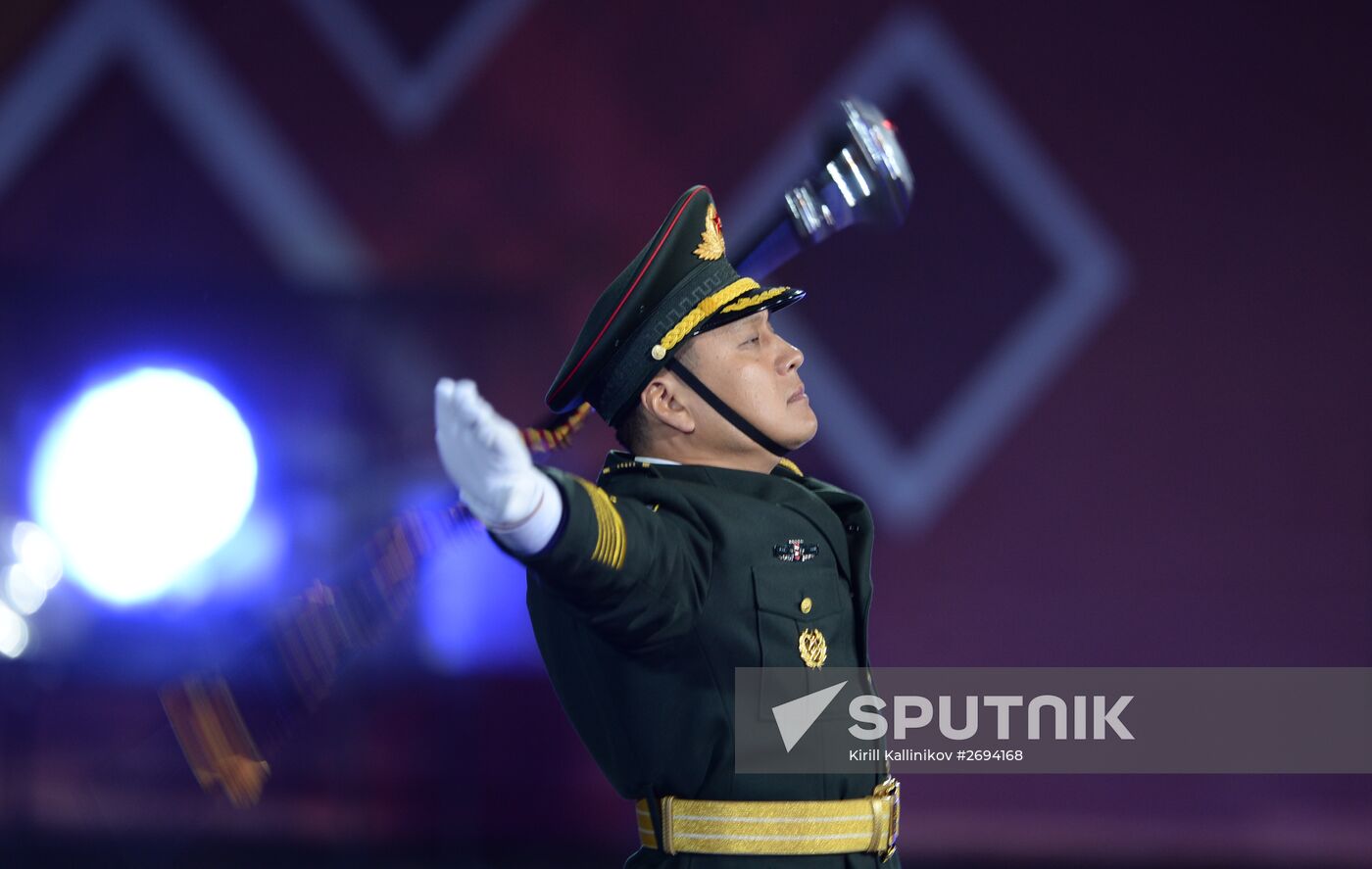 Opening of Spasskaya Tower International Military Music Festival