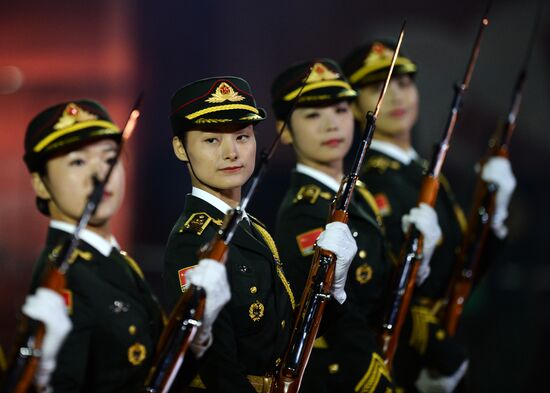 Opening of Spasskaya Tower International Military Music Festival