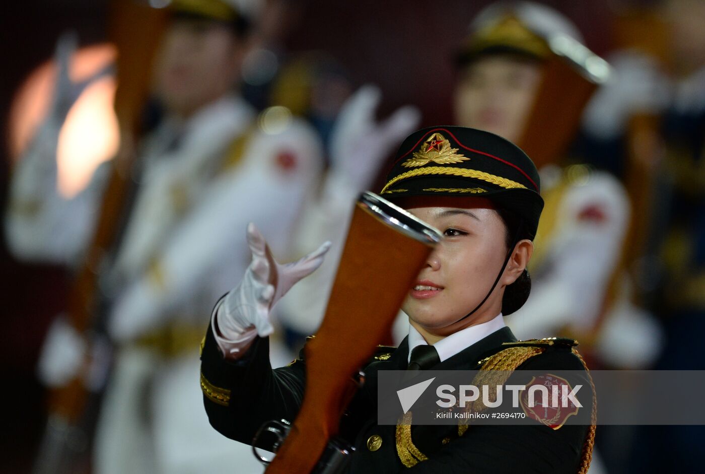 Opening of Spasskaya Tower International Military Music Festival