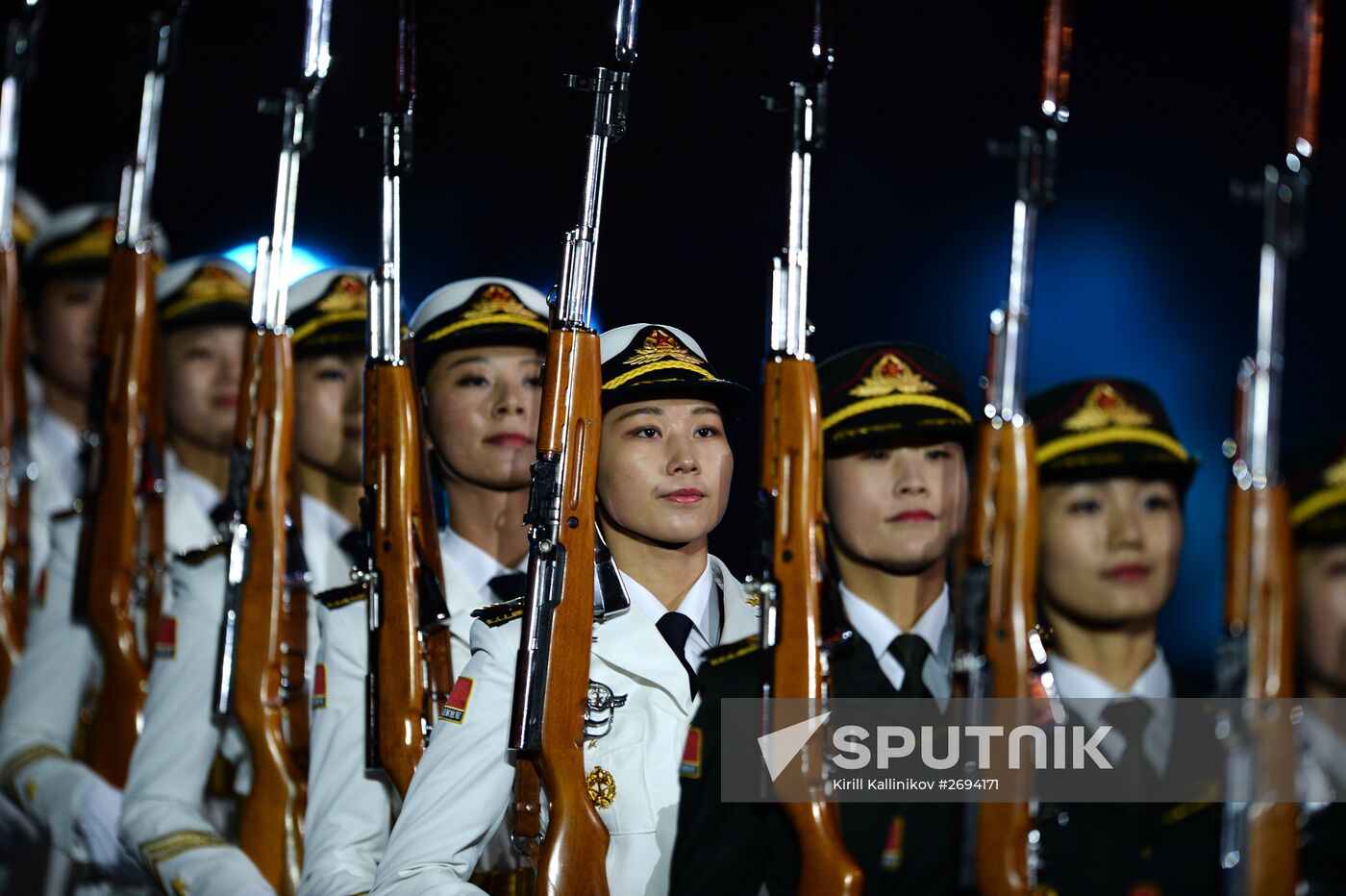 Opening of Spasskaya Tower International Military Music Festival