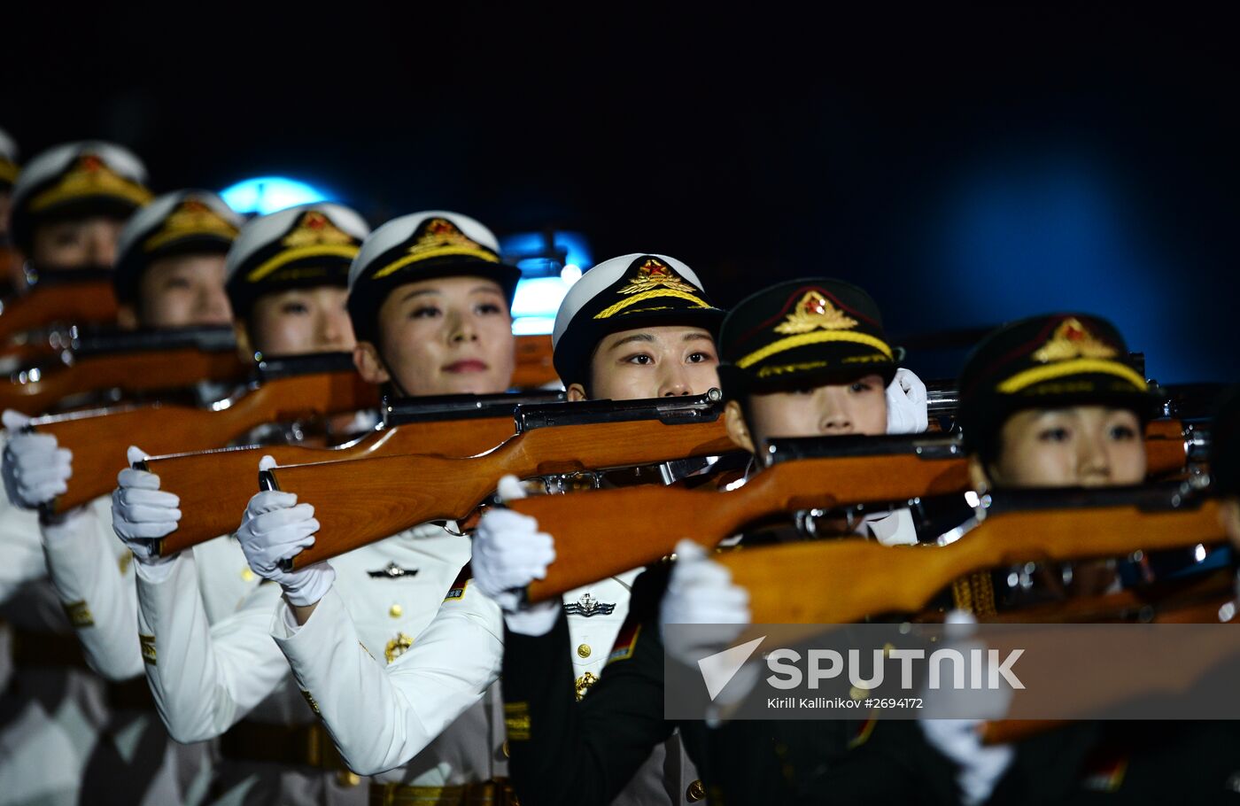 Opening of Spasskaya Tower International Military Music Festival