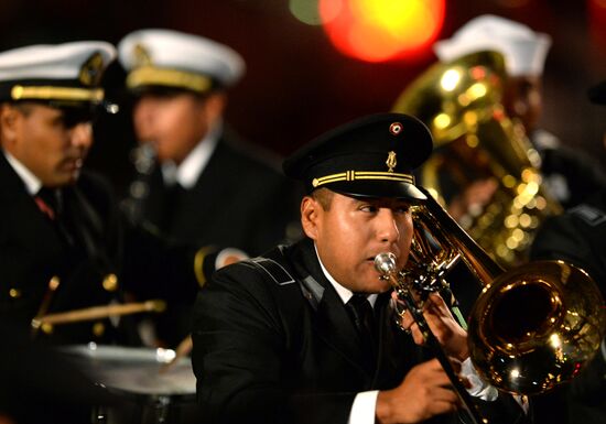Opening of Spasskaya Tower International Military Music Festival