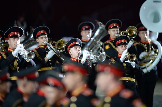 Opening of Spasskaya Tower International Military Music Festival