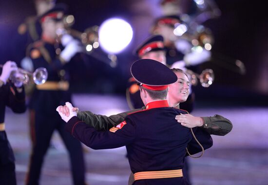 Opening of Spasskaya Tower International Military Music Festival