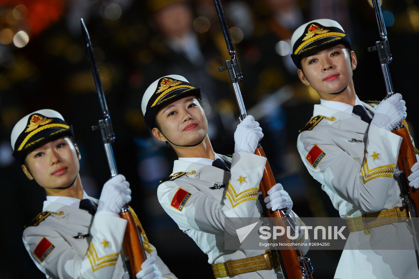 Opening of Spasskaya Tower International Military Music Festival