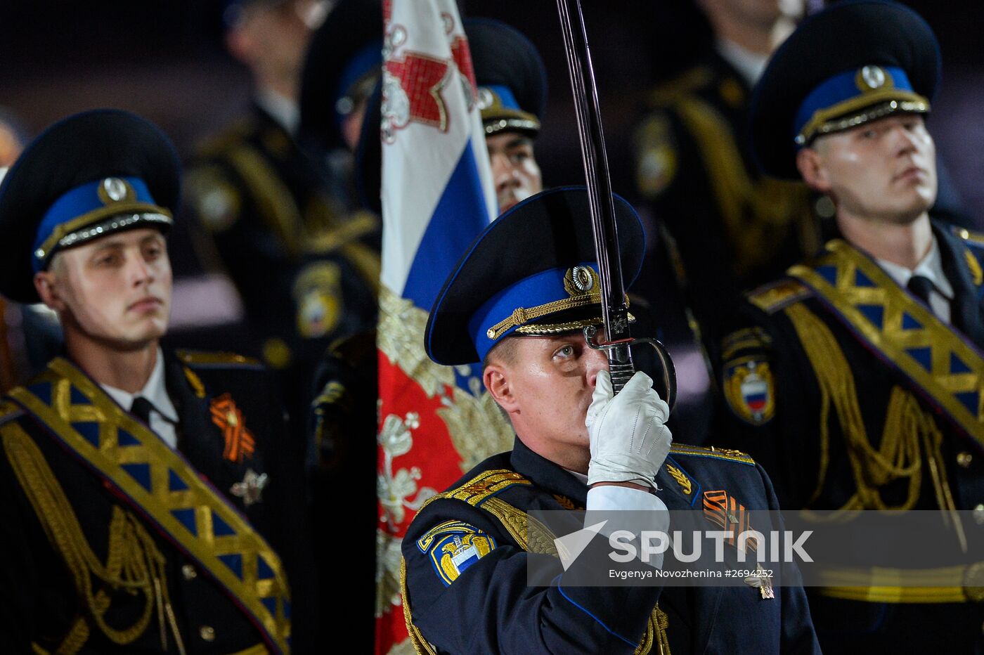Opening of Spasskaya Tower International Military Music Festival