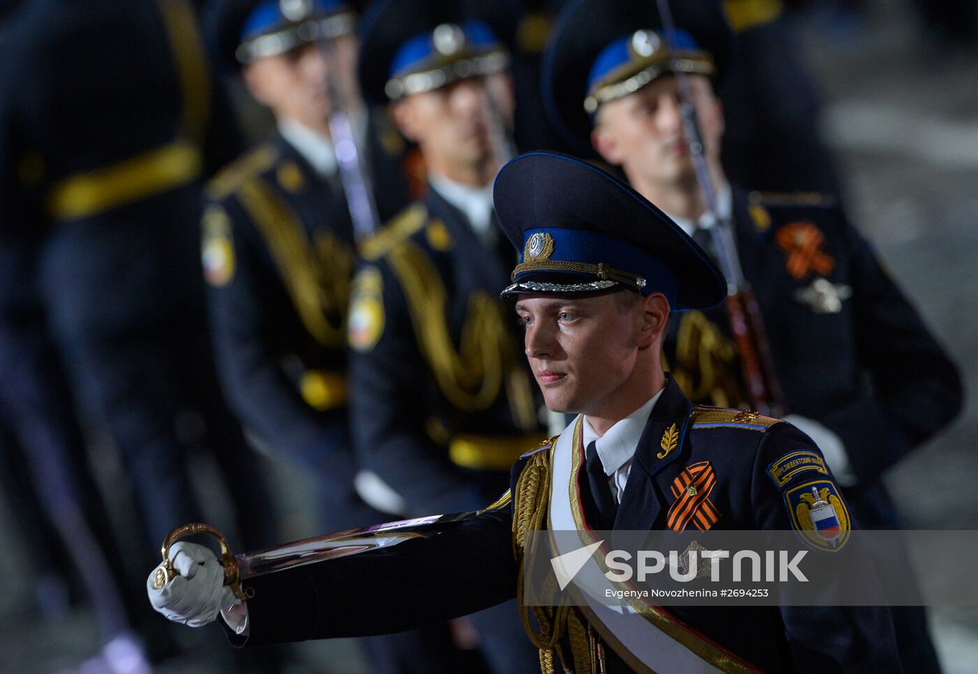 Opening of Spasskaya Tower International Military Music Festival