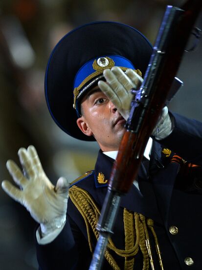 Opening of Spasskaya Tower International Military Music Festival