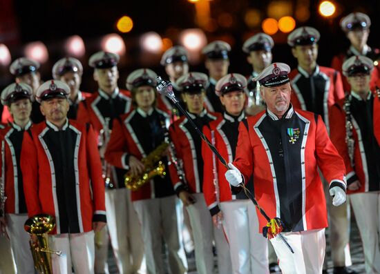 Opening of Spasskaya Tower International Military Music Festival