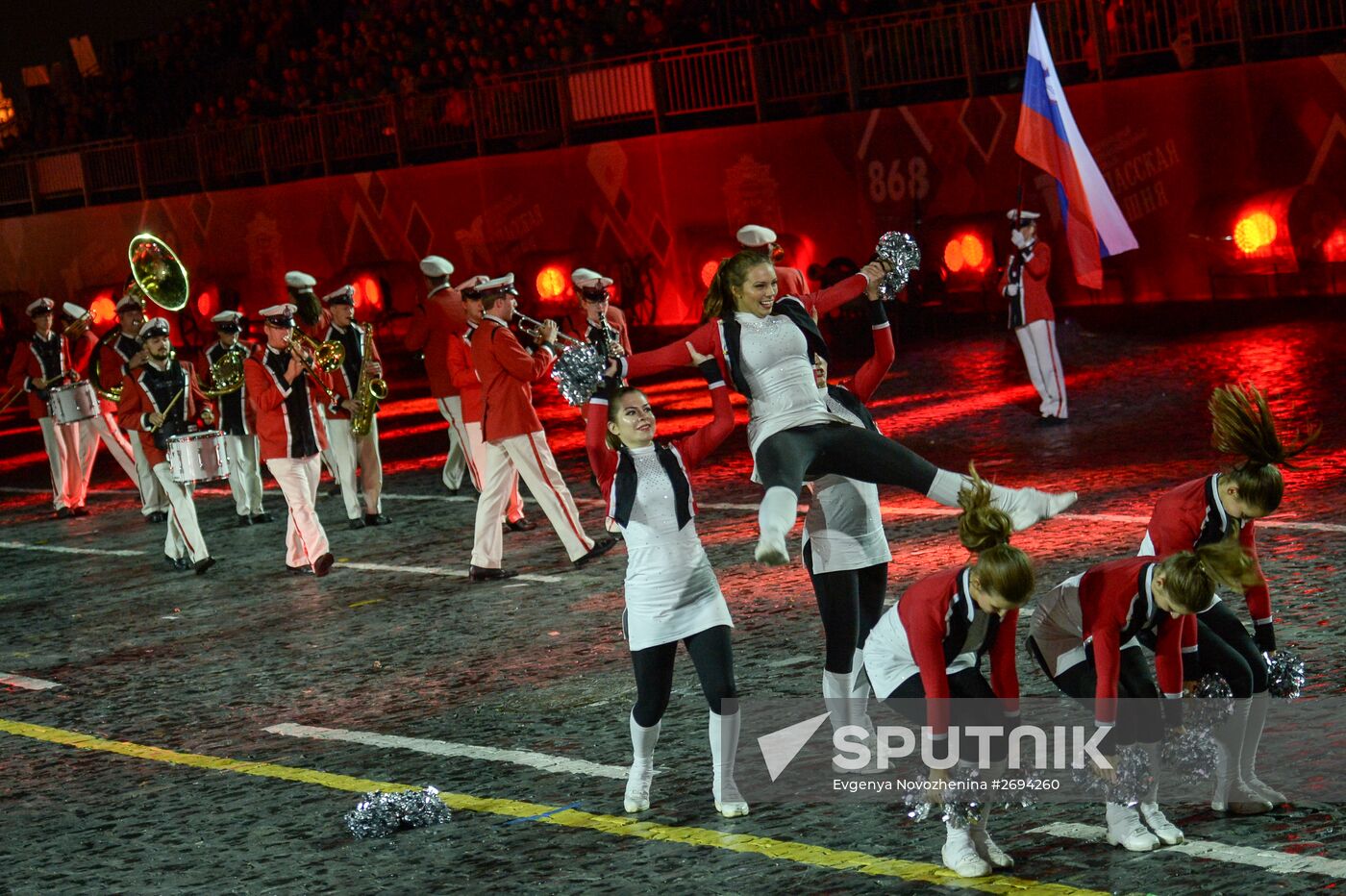 Opening of Spasskaya Tower International Military Music Festival