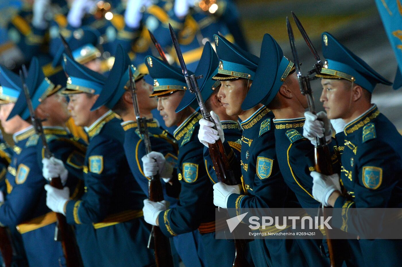 Opening of Spasskaya Tower International Military Music Festival