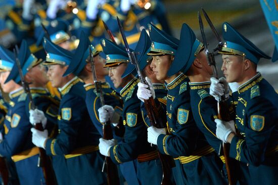 Opening of Spasskaya Tower International Military Music Festival