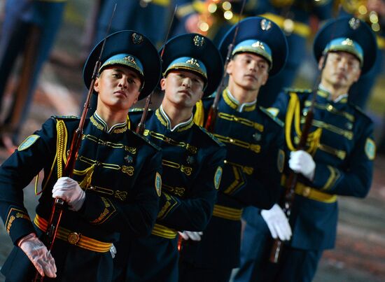 Opening of Spasskaya Tower International Military Music Festival