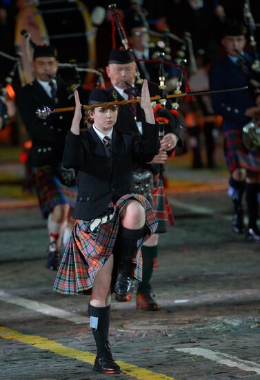 Opening of Spasskaya Tower International Military Music Festival