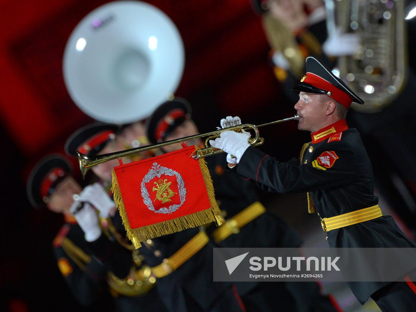 Opening of Spasskaya Tower International Military Music Festival