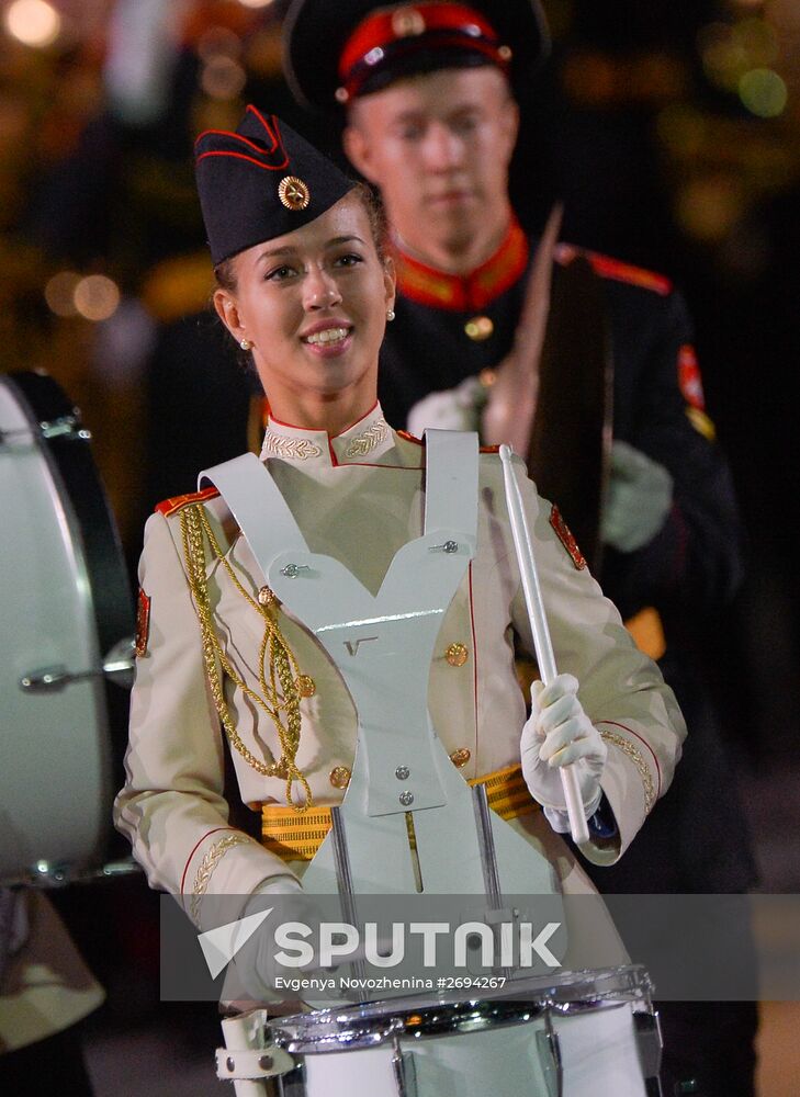 Opening of Spasskaya Tower International Military Music Festival