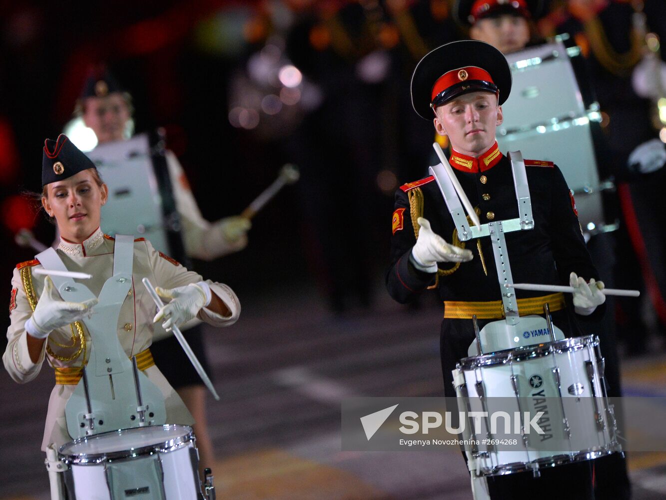 Opening of Spasskaya Tower International Military Music Festival
