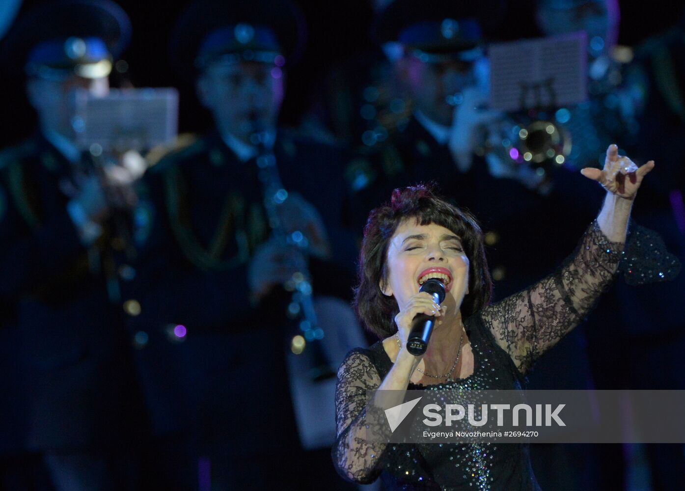 Opening of Spasskaya Tower International Military Music Festival