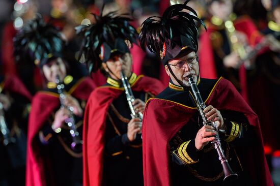 Opening of Spasskaya Tower International Military Music Festival