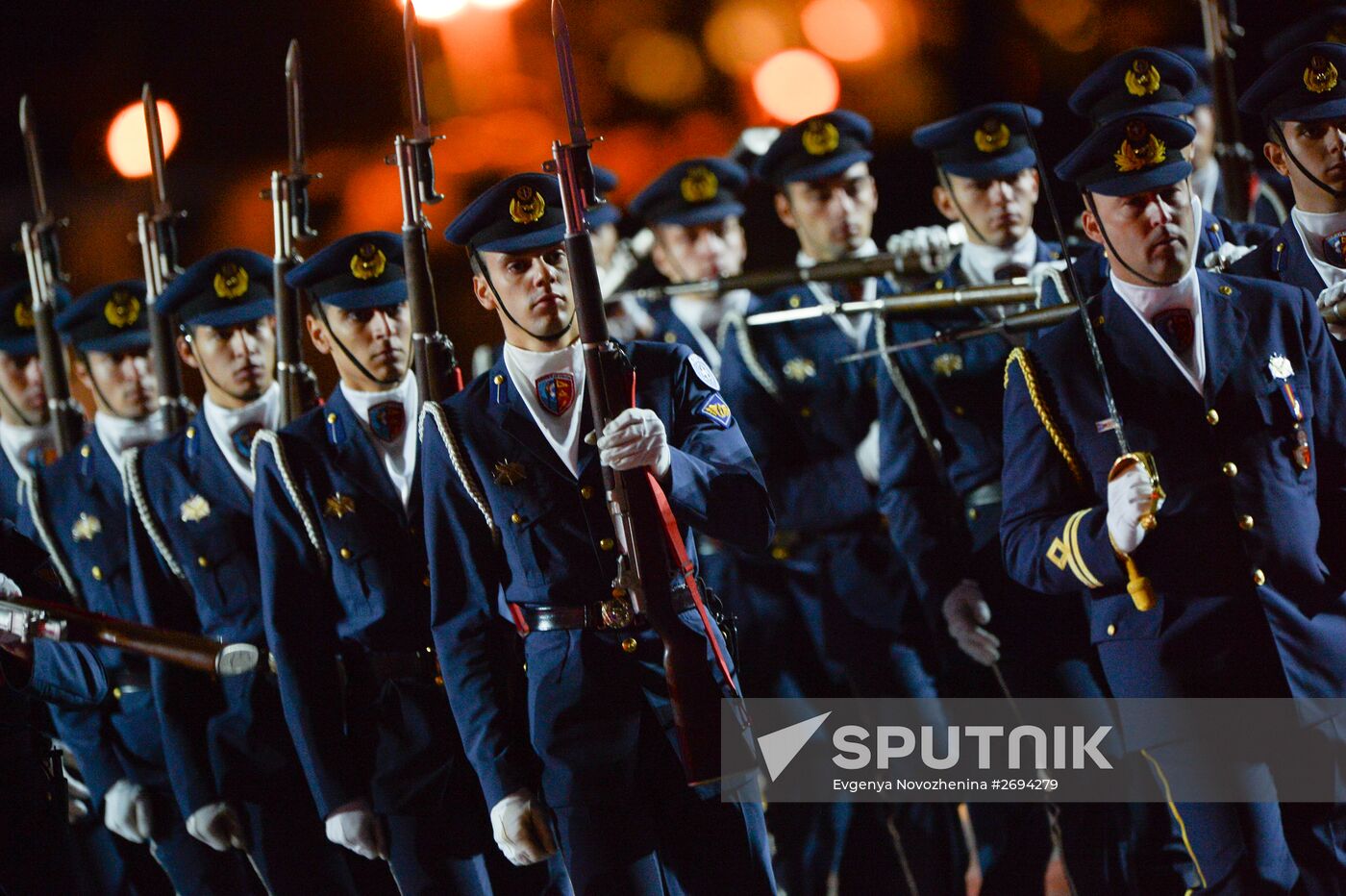 Opening of Spasskaya Tower International Military Music Festival