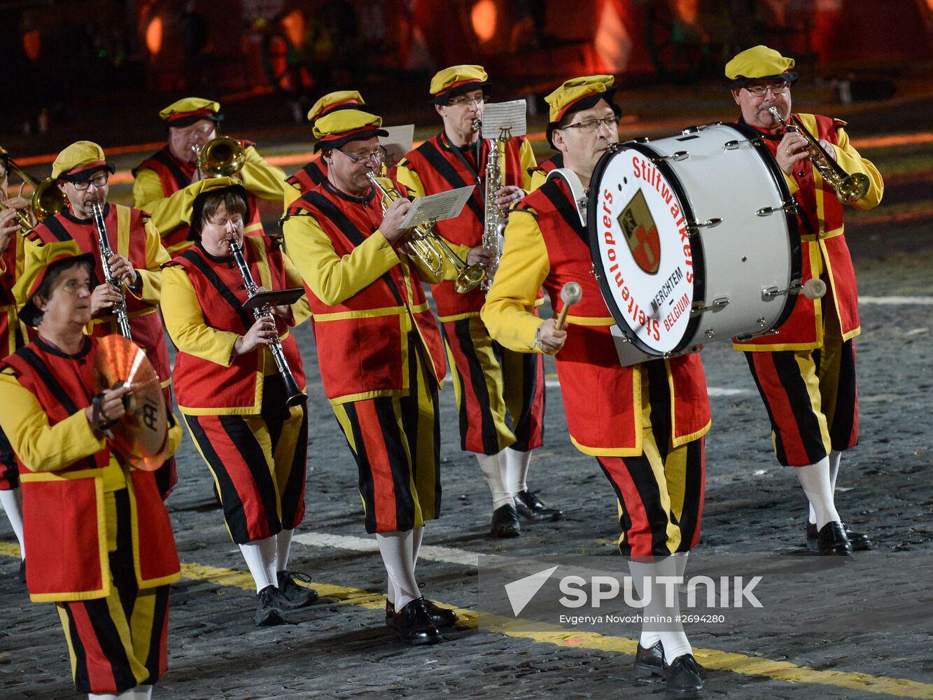 Opening of Spasskaya Tower International Military Music Festival