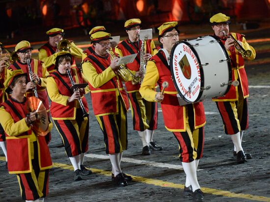 Opening of Spasskaya Tower International Military Music Festival