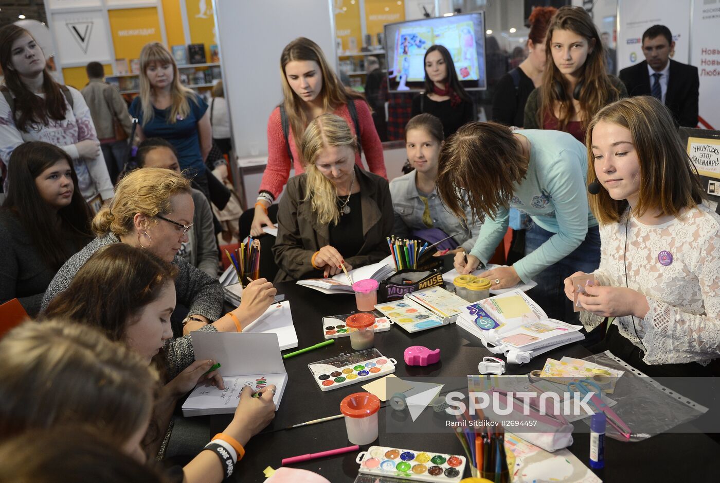The 28th Moscow International Book Fair. Day Five