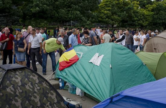 Protests in Chisinau