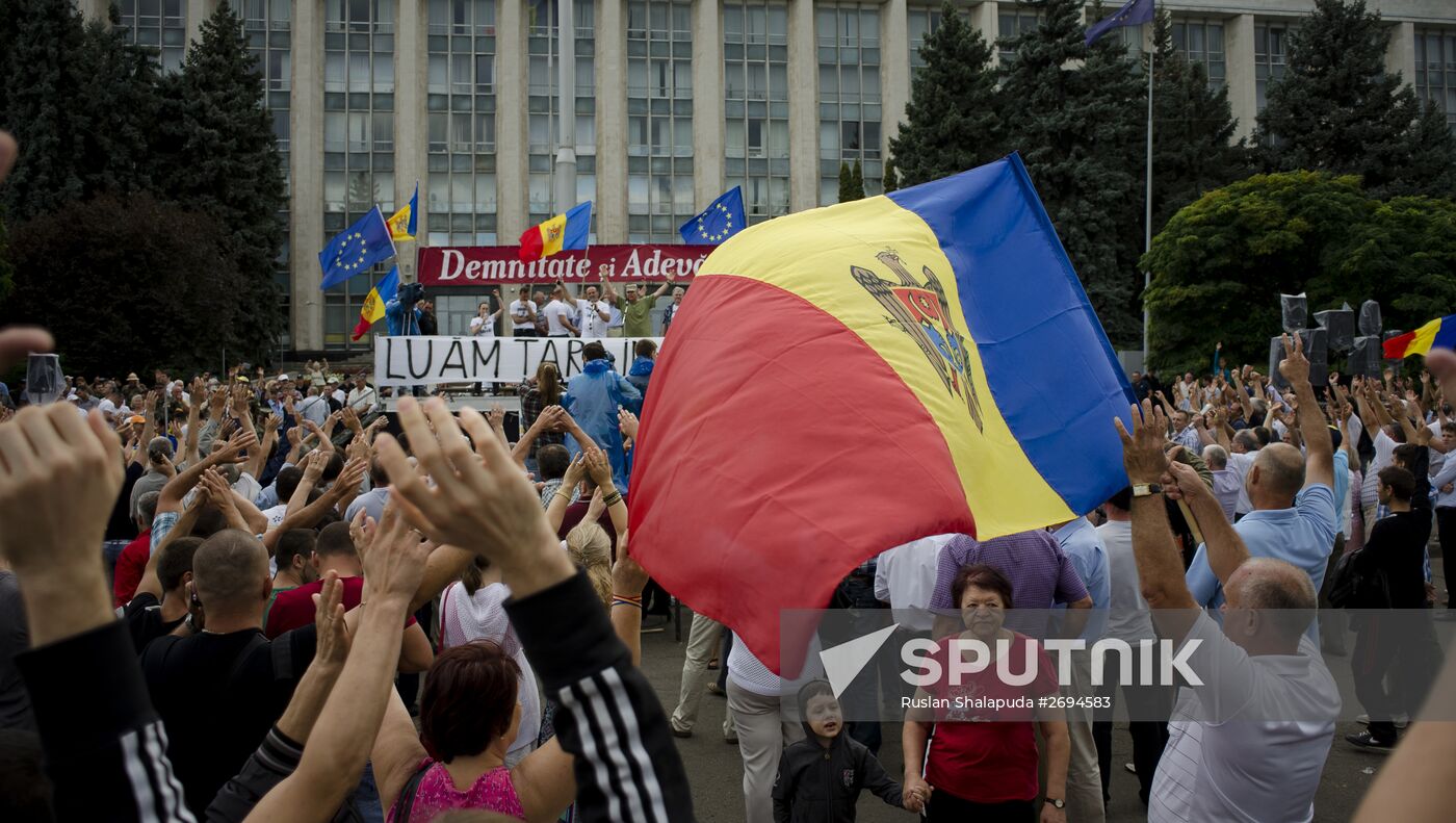Protests in Chisinau