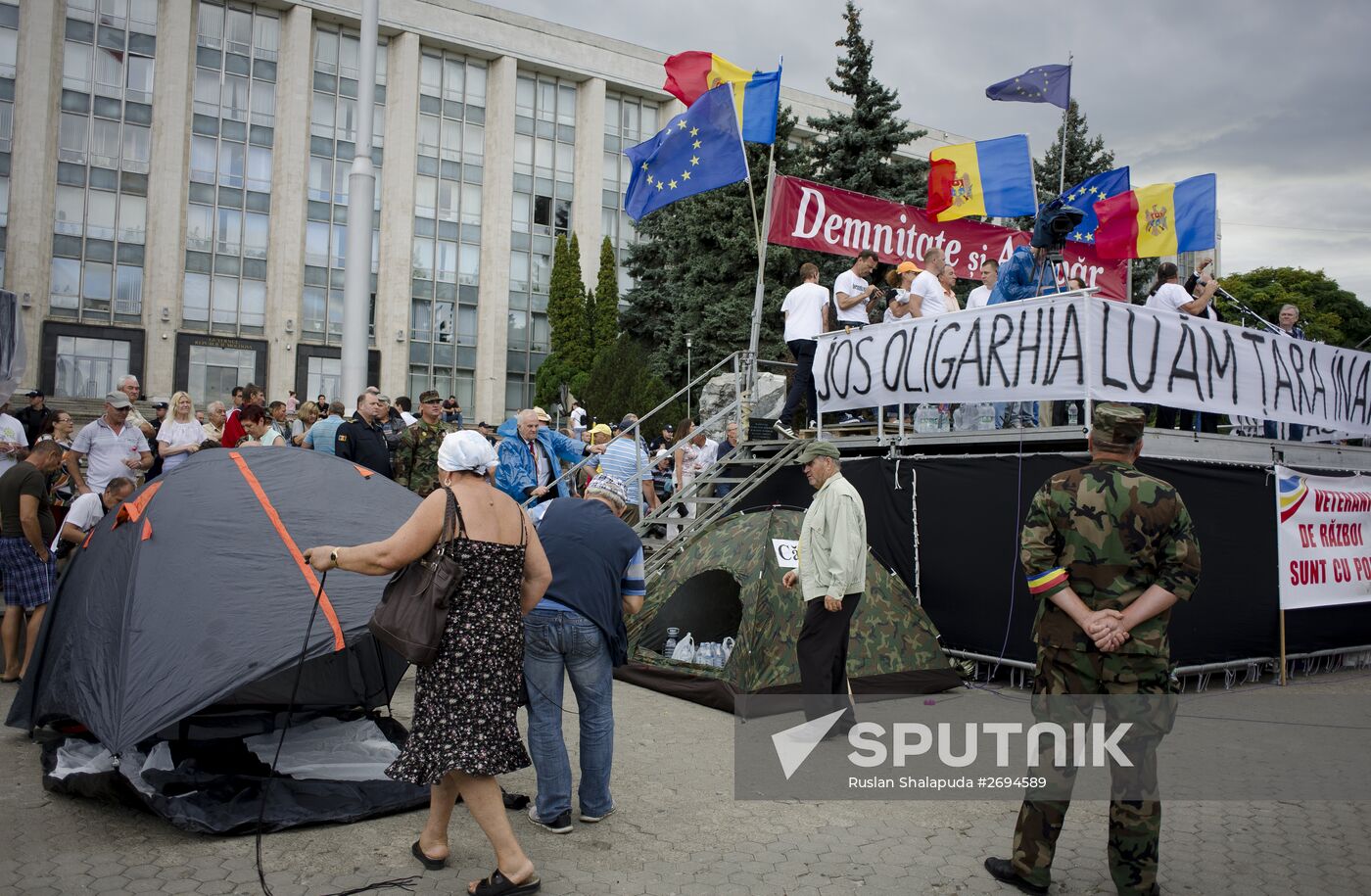 Protests in Chisinau