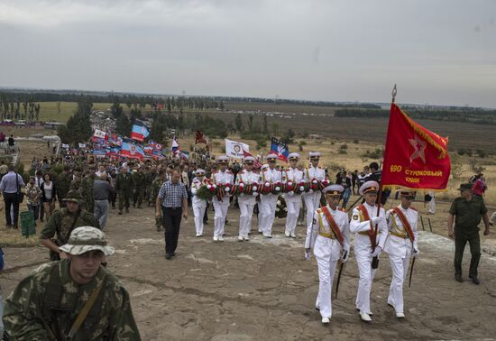 Events at Saur Grave to commemorate 72 years since liberation of Donbass from Nazi invaders