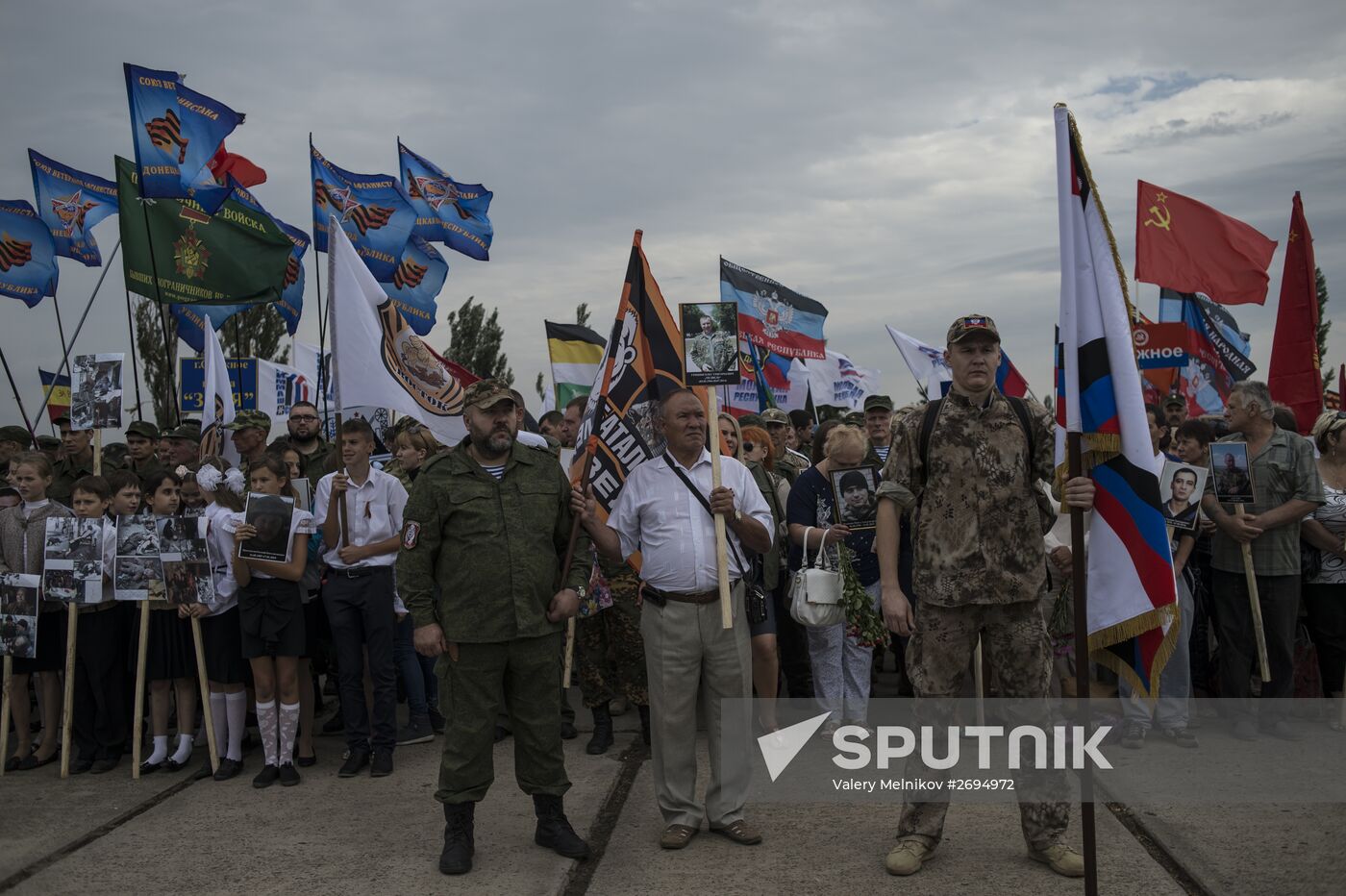 Events at Saur Grave to commemorate 72 years since liberation of Donbass from Nazi invaders