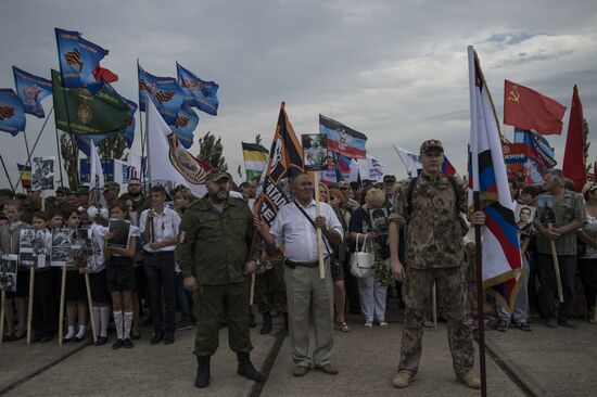 Events at Saur Grave to commemorate 72 years since liberation of Donbass from Nazi invaders