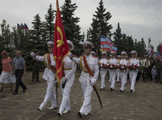 Events at Saur Grave to commemorate 72 years since liberation of Donbass from Nazi invaders