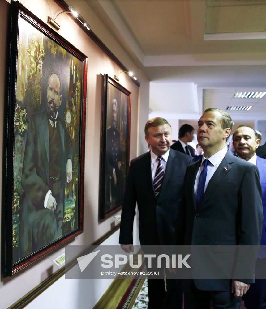 Russian Prime Minister Dmitry Medvedev attends meeting of the Inter-Governmental Council of Eurasian Economic Union Countries in Belarus