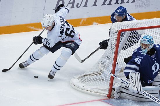 Kontinental Hockey League. Dynamo Moscow vs. Medvescak Zagreb