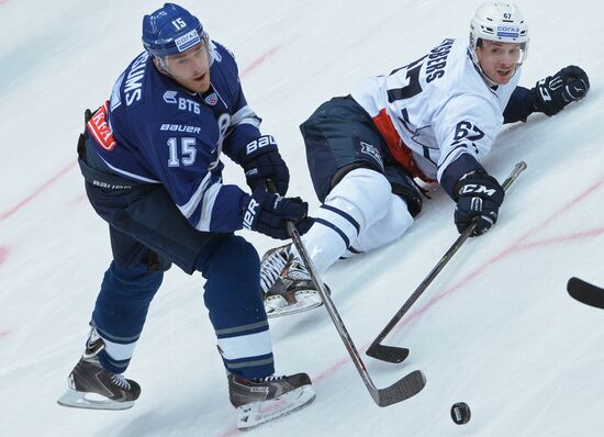 Kontinental Hockey League. Dynamo Moscow vs. Medvescak Zagreb