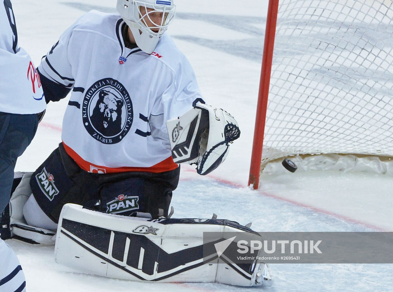 Kontinental Hockey League. Dynamo Moscow vs. Medvescak Zagreb