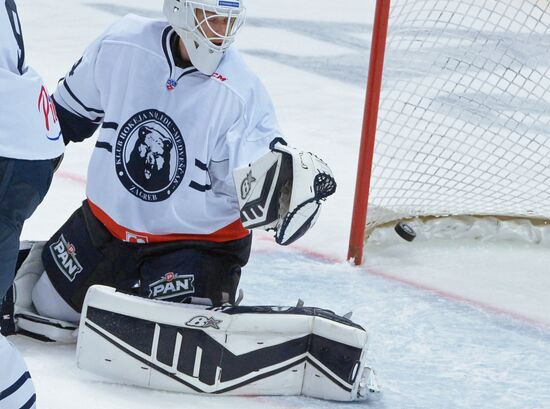 Kontinental Hockey League. Dynamo Moscow vs. Medvescak Zagreb