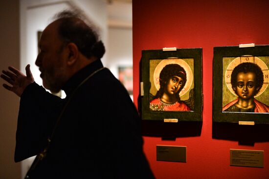 Opening of monographic exhibition "Simon Ushakov -- Tsarist Icon Painter"