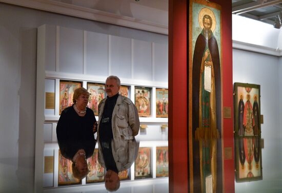 Opening of monographic exhibition "Simon Ushakov -- Tsarist Icon Painter"